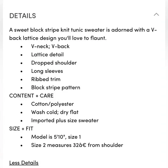 Torrid Criss Cross Back Sweater - Picture 13 of 13